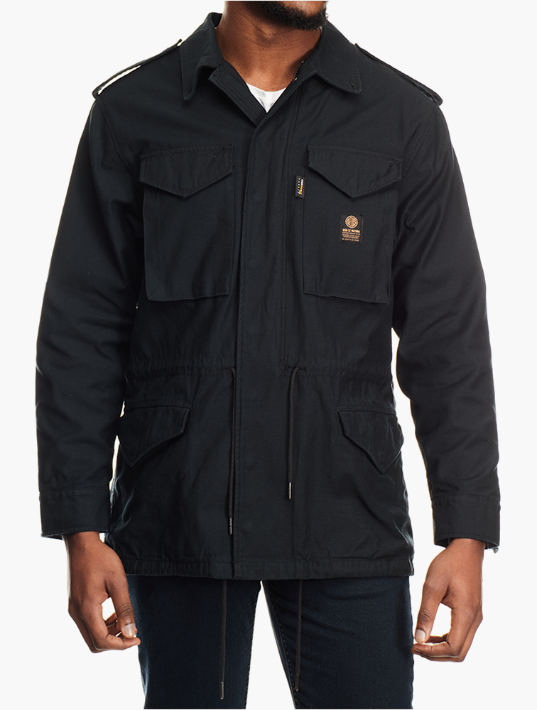 MyRunway | Shop Deus Ex Machina Black M65 Cordura Jacket for Men